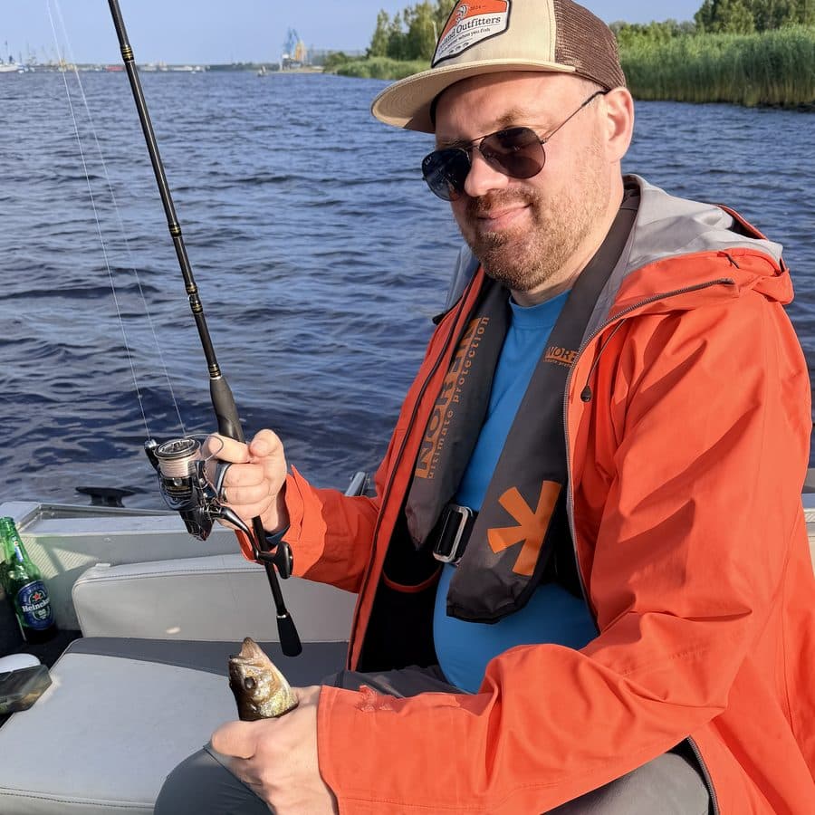 A day on the water near Riga